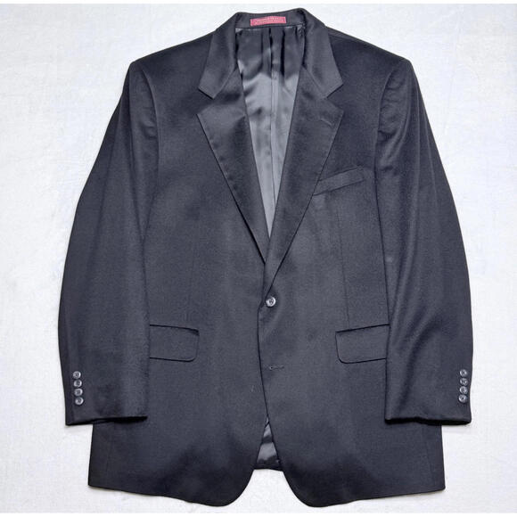 Loro Piana 100% Cashmere Sport Coat Men's 44R Black Blazer Jacket Soft Nordstrom